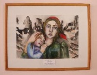 Выставка живописных работ учащихся Новомосковской детской художественной школы «О войне, о мире и о жизни» 