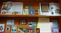 Выставка текстильных почтовых открыток  в лоскутной технике