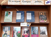 Книжно-иллюстративная выставка «Не иссякнет Пушкина родник» (6+)