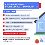 Действия населения при получении сигнала «Внимание всем» и «Ракетная опасность»