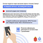 Действия населения при получении сигнала «Внимание всем» и «Ракетная опасность»