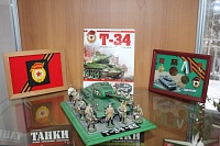 Выставка моделей военной техники «Танки времен Великой Отечественной войны»