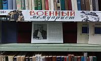 Книжная полка «Военный мемуарист» (16+)