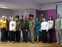 Культурный фронт71. Встреча со специалистами пограничных войск РФ «Отважная профессия пограничника» (12+)