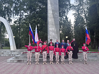  Акция «Свеча памяти» в Парке Памяти и Славы города Новомосковска 